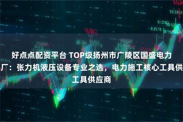 好点点配资平台 TOP级扬州市广陵区国盛电力机具厂：张力机液压设备专业之选，电力施工核心工具供应商