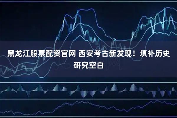 黑龙江股票配资官网 西安考古新发现！填补历史研究空白